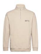 Wblass Tech Half-Zip Designers Sweat-shirts & Hoodies Sweat-shirts Cre...