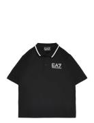 Polo Shirt Tops T-shirts Polo Shirts Short-sleeved Polo Shirts Black E...