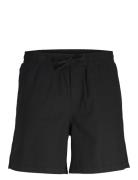 Jpstjaiden Summer Linen Blend Short Sn Bottoms Shorts Casual Black Jac...