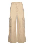 Baggy Cargo Safari Bottoms Trousers Cargo Pants Beige LEVI´S Women