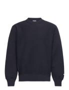 Hasse Crew Neck Navy Designers Sweat-shirts & Hoodies Sweat-shirts Nav...