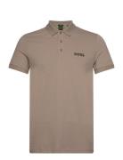 Paule Sport Polos Short-sleeved Brown BOSS