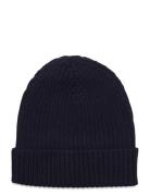 Rib Beanie Accessories Headwear Hats Beanie Navy FUB