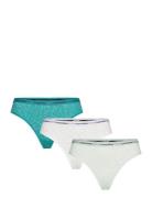 3 Pack Brazilian Lingerie Panties Brazilian Panties Green Calvin Klein