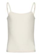 Strap Top Tops T-shirts Sleeveless White Rosemunde Kids