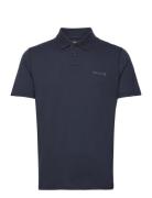 Mount Jo Wicking Short Sleeve Polo Dark Sapphire Designers Polos Short...