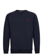 Exeter River Loopback Crew Neck Sweatshirt Dark Sapphire Designers Swe...