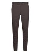 Roll T Designers Trousers Formal Brown Reiss