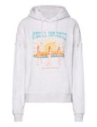 O'neill Beach Vintage Hoodie Tops Sweat-shirts & Hoodies Hoodies White...