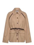 Benta Outerwear Jackets Light-summer Jacket Beige Baum Und Pferdgarten