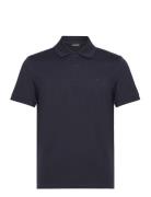 Troy Pique Polo Shirt Designers Polos Short-sleeved Navy J. Lindeberg