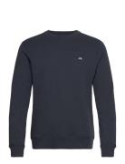 M Crew Neck Sweat Designers Sweat-shirts & Hoodies Sweat-shirts Navy J...