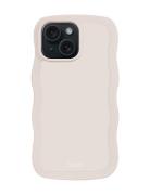 Wavy Case Iph 15/14/13 Mobiltilbehør-covers Ph Cases Beige Holdit