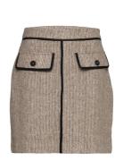 Bergeniabbmabella Skirt Kort Skjørt Brown Bruuns Bazaar