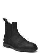 Booties - Flat - With Elastic Støvletter Chelsea Boot Black ANGULUS