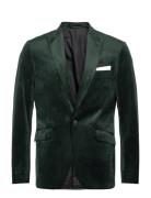 Velvet Blazer Suits & Blazers Blazers Single Breasted Blazers Green Li...