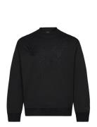 Sweatshirt Tops Sweat-shirts & Hoodies Sweat-shirts Black Armani Excha...