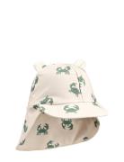 Senia Sun Hat With Ears Solhatt Cream Liewood