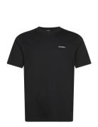 Dune Logo Ss Gots Tops T-shirts Short-sleeved Black Gabba