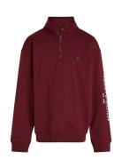 U Essential Half Zip Sweatshirt Tops Sweat-shirts & Hoodies Sweat-shir...