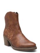 Y1250-24 Shoes Boots Ankle Boots Ankle Boots With Heel Brown Rieker