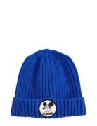 Knitted Soft Wool Beanie Accessories Headwear Hats Beanie Blue Mini Ro...