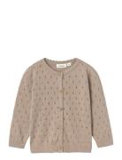 Nmfnimi Ls Knit Card Lil Tops Knitwear Cardigans Beige Lil'Atelier