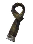 Barbour Tartan Scarf Accessories Scarves Winter Scarves Green Barbour