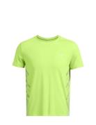 Ua Iso-Chill Laser Heat Ss Tops T-shirts Short-sleeved Green Under Arm...