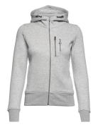 W Gale Zip Hood Sport Sweat-shirts & Hoodies Hoodies Grey Sail Racing