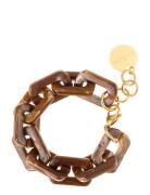 Varenna Bracelet Accessories Jewellery Bracelets Chain Bracelets Brown...