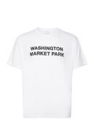 Washington T-Shirt Tops T-shirts Short-sleeved White Les Deux