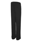 Mlfrederikke Wide Slit Jrs Pants Hw Bottoms Trousers Joggers Black Mam...