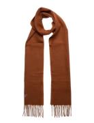 Barbour Pln Lwool Scar Accessories Scarves Winter Scarves Brown Barbou...