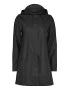 A-Line W Jacket W3 Outerwear Rainwear Rain Coats Black Rains