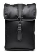 Puffed Backpack Mini W3 Ryggsekk Veske Black Rains