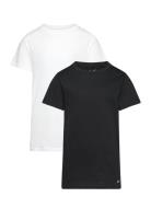 Nike Crew Undershirt Tops T-shirts Short-sleeved Multi/patterned Nike