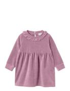 Nmfnew Ls Vel Dress Dresses & Skirts Dresses Casual Dresses Long-sleev...