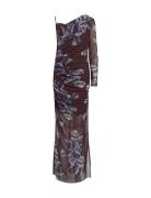 Eris Dress Maxikjole Festkjole Brown AllSaints