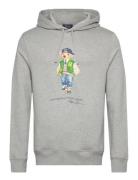 Polo Bear Fleece Hoodie Tops Sweat-shirts & Hoodies Hoodies Grey Polo ...