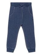 Sweatpants Denim Wash Bottoms Sweatpants Blue Lindex