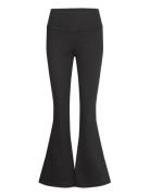 Soft Flare Jeans Bottoms Trousers Flared Black Gina Tricot