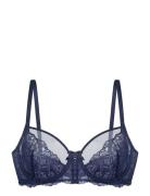 Lyra Wired Bra Lingerie Bras & Tops Wired Bras Blue Dorina