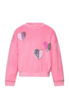 Sweatshirt Tops Sweat-shirts & Hoodies Sweat-shirts Pink Billieblush