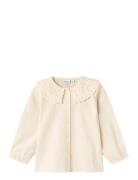 Nmfnusine Ls Blouse Tops Blouses & Tunics Cream Name It