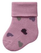 Nbforir Terry Frotte Sock Socks & Tights Baby Socks Pink Name It