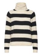 Garbiesz Rollneck Pullover Tops Knitwear Turtleneck Black Saint Tropez