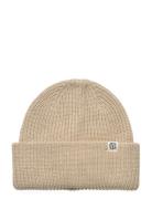 Mschgaline Rachelle Icon Beanie Key Accessories Headwear Beanies Beige...