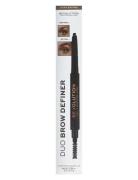 Makeup Revolution Duo Brow Definer Pencil Øyebrynsblyant Sminke Brown ...