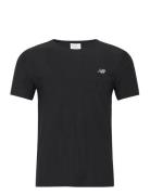 Jacquard T-Shirt Sport T-shirts Short-sleeved Black New Balance